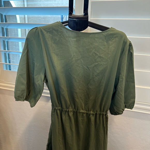 NWT Boho Green Maxi Dress - Picture 10 of 10